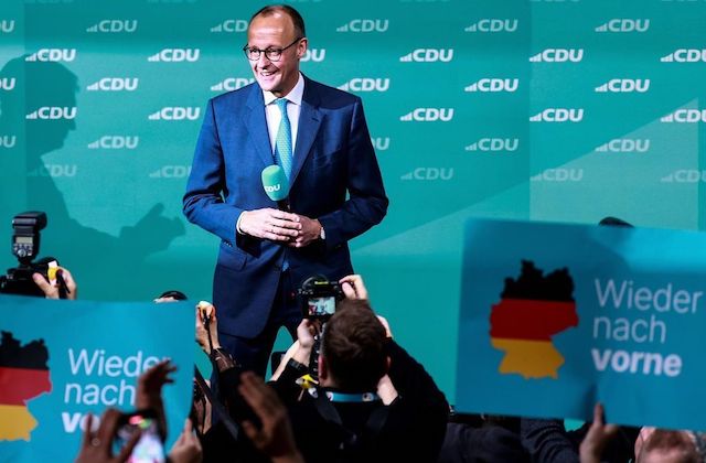 Friedrich Merz, leader of the CDU